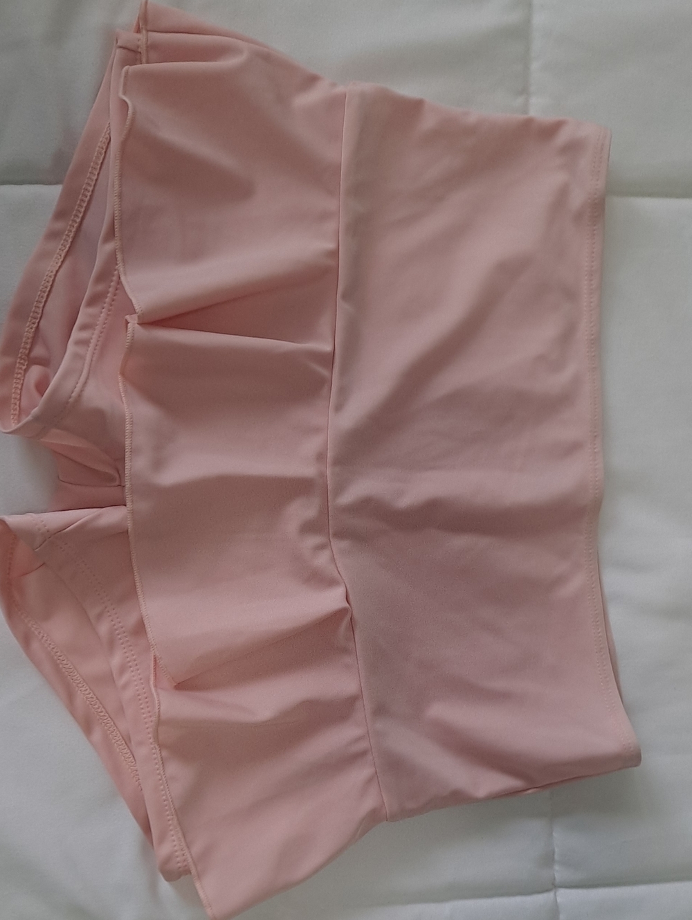 Girls' Pink Ruffle Swim Bottoms